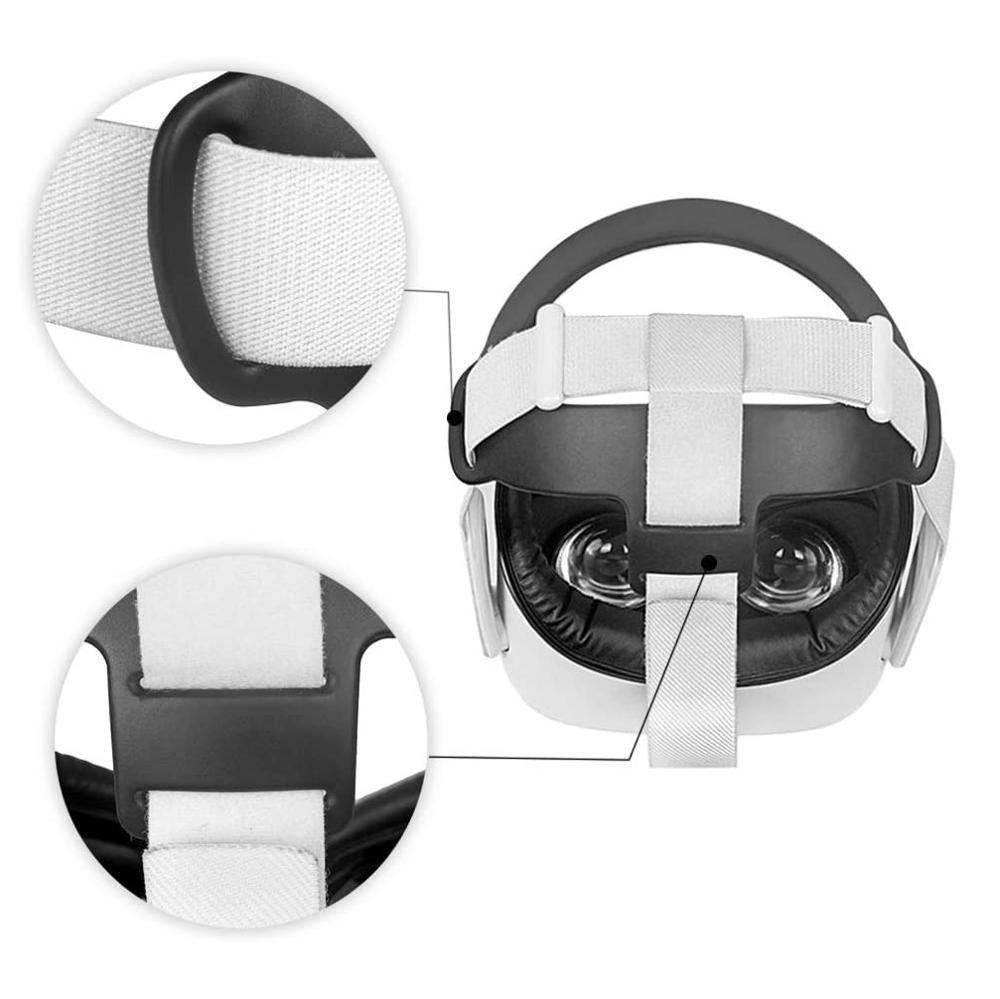 Hoofdband Kussen Voor Oculus Quest 2 Vr Headsets Verwijderbare Professionele Vr Headsets Pad Voor Oculus Quest 2 Accessoires