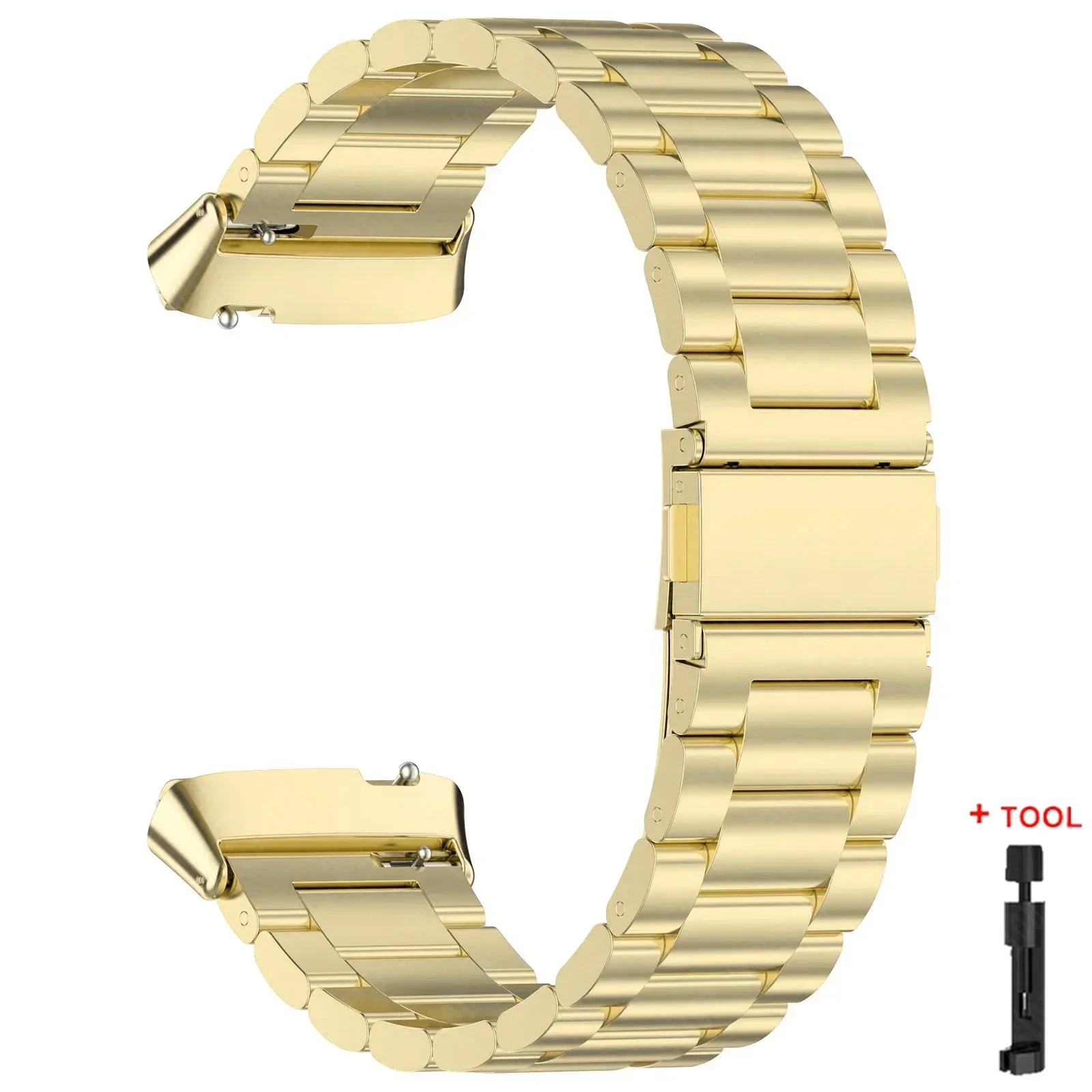 Correa de Metal sin huecos para Redmi Watch 3, pulsera activa de acero inoxidable para Xiaomi Redmi Watch 3 Lite