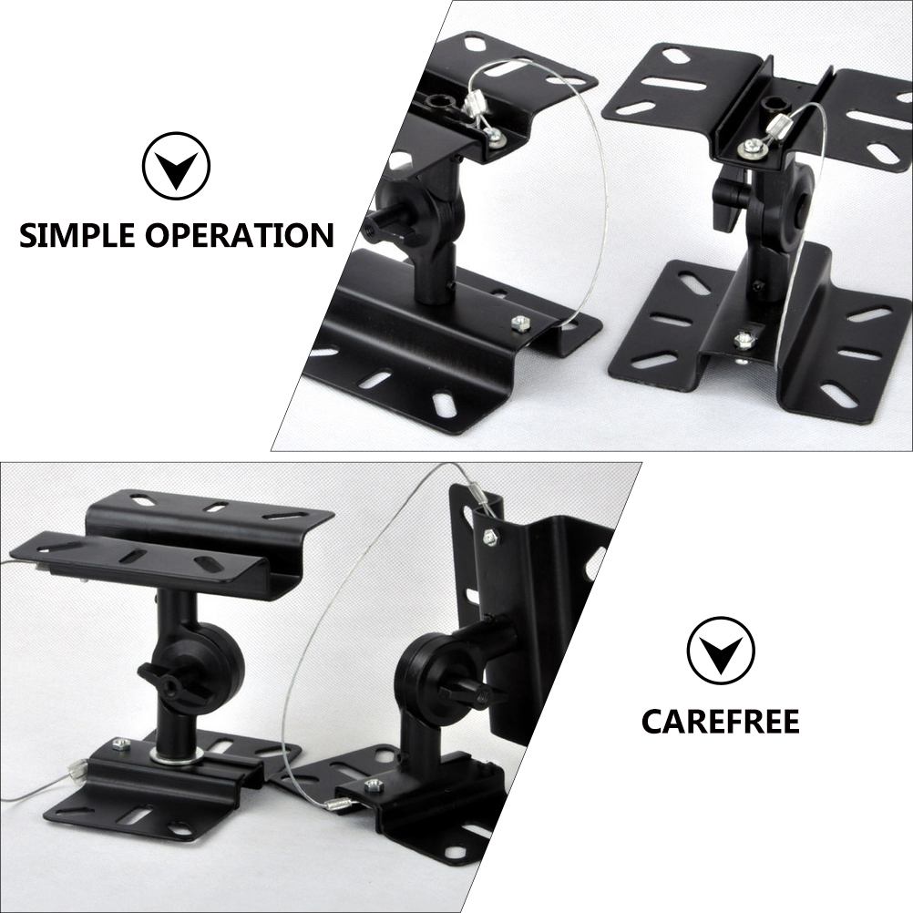 Loudspeaker Wall-mounted Rack Adjustable Speaker Stand Household Accessory