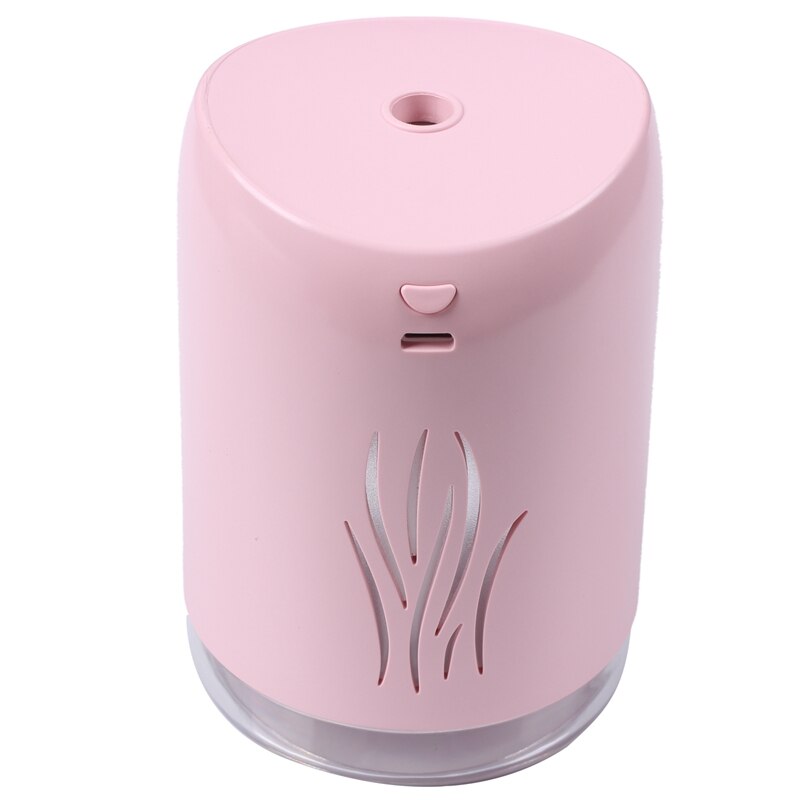 Air Humidifier Ultrasonic Humidifiers Portable Usb Diffuser Mist Maker Aromatherapy Diffuser Pink: Default Title