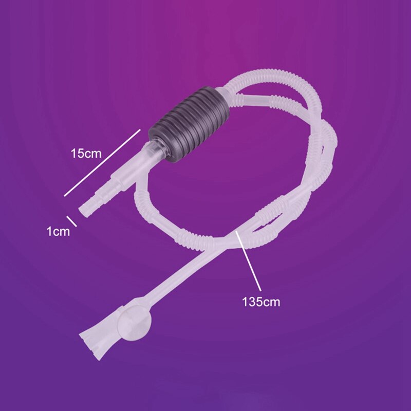 Aquarium Fish Tank Vacuum Gravel Water Filter Cleaner Siphon Pomp Handleiding Schoner Pomp Veilig Vacuüm Aquarium Water Changer: A2
