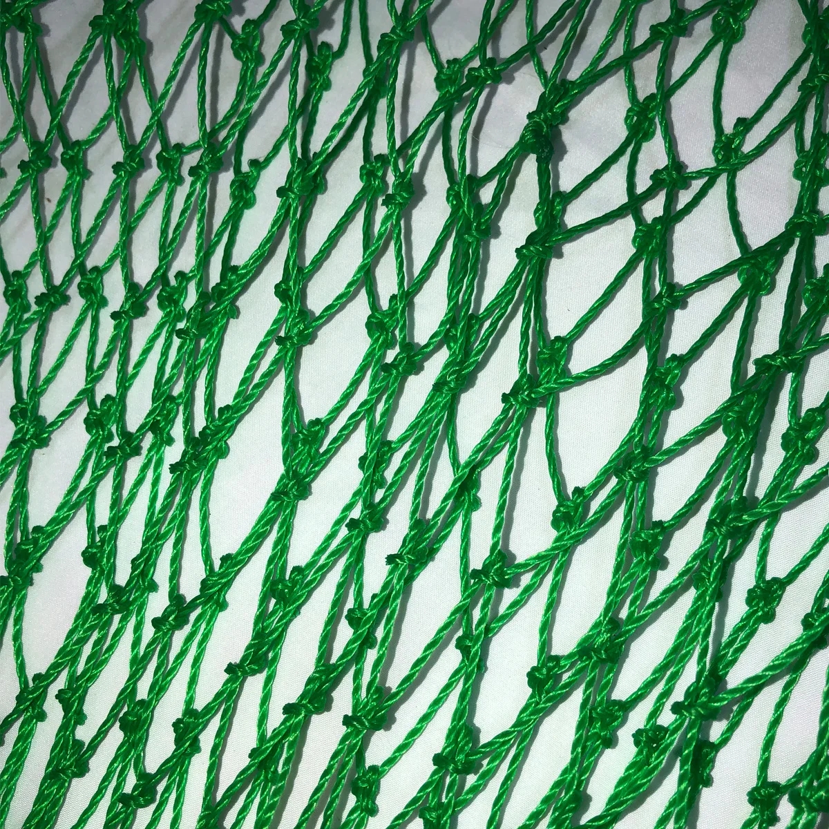 Rede de pesca de nylon forte, linha grossa, resistente ao desgaste, rede de pesca para peixes grandes, acessórios de rede de mão, diâmetro 40cm-60cm