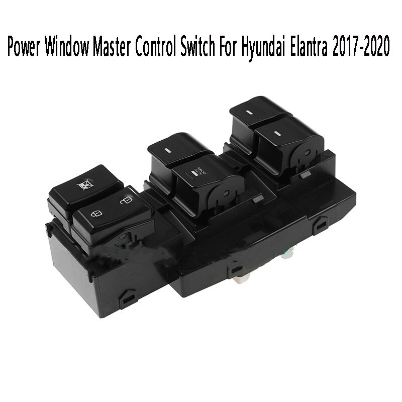 Interruptor de Control maestro de ventana eléctrica para Hyundai Elantra , botón regulador, botón de consola, 93570-F21004X