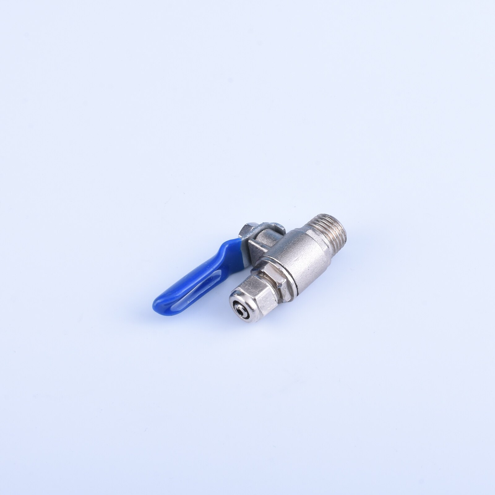 1/4 "1/2" BSP RO filtro de agua entrada tipo T válvula de bola piezas de ajuste de latón de acero inoxidable conector rápido de rosca macho hembra