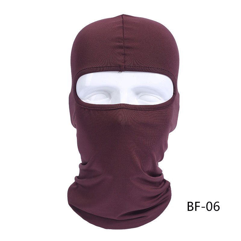 Men's Motorcycle Face Mask Outdoor Motorcycle Helmet Hood Ski Sport Neck Face Mask Windproof Dustproof Red And Gray