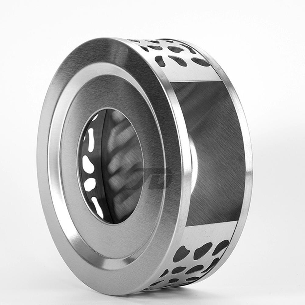 Staal Thee Warmer Thee Theepot Houder Warmer Ronde Kaars Base Heater Koffie Melk Kaars Verwarming Base Houder Theewaar