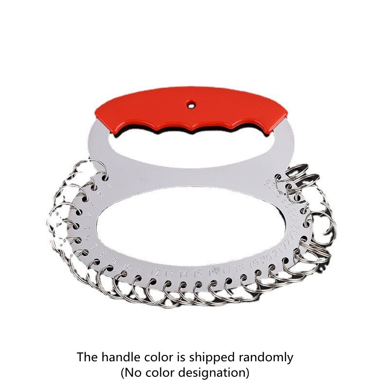 Key embryo and keyhole for multi-position key ring stainless steel panel thickened key holder storage portable ring