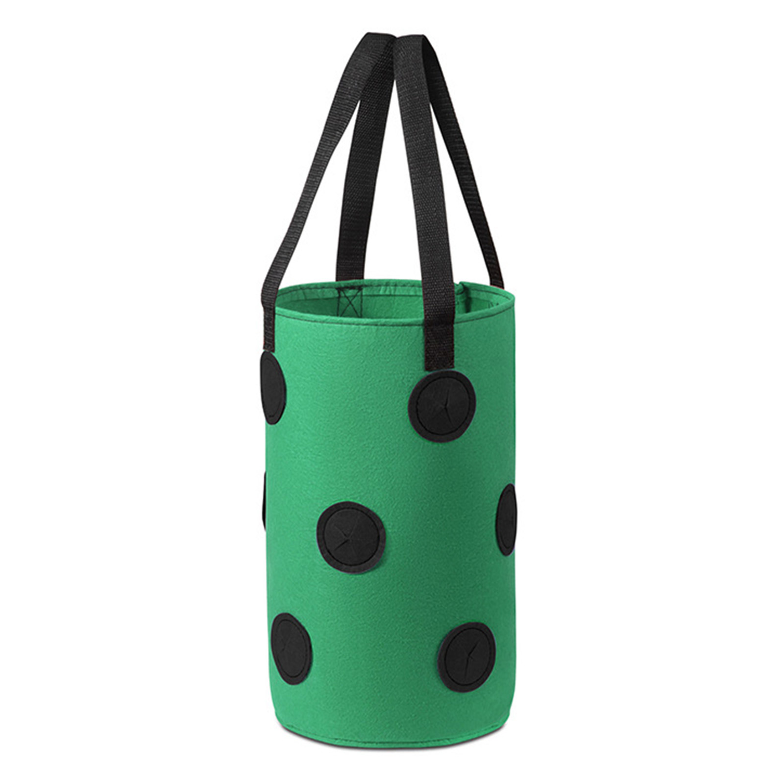 Sac à Plantes Non-tissé 5 Pièces 11L Avec Poignées - Géotextile Pour Tomates Fraises