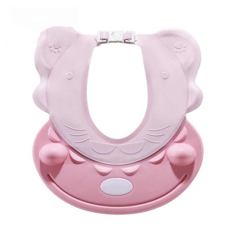 Baby Kids Cap Baby Shower Cap Bad Cap Douche Hoed Bad Visor Kids Bad Bad Wassen Haar Schild Hoed cap Bescherm Ogen Haar: 06