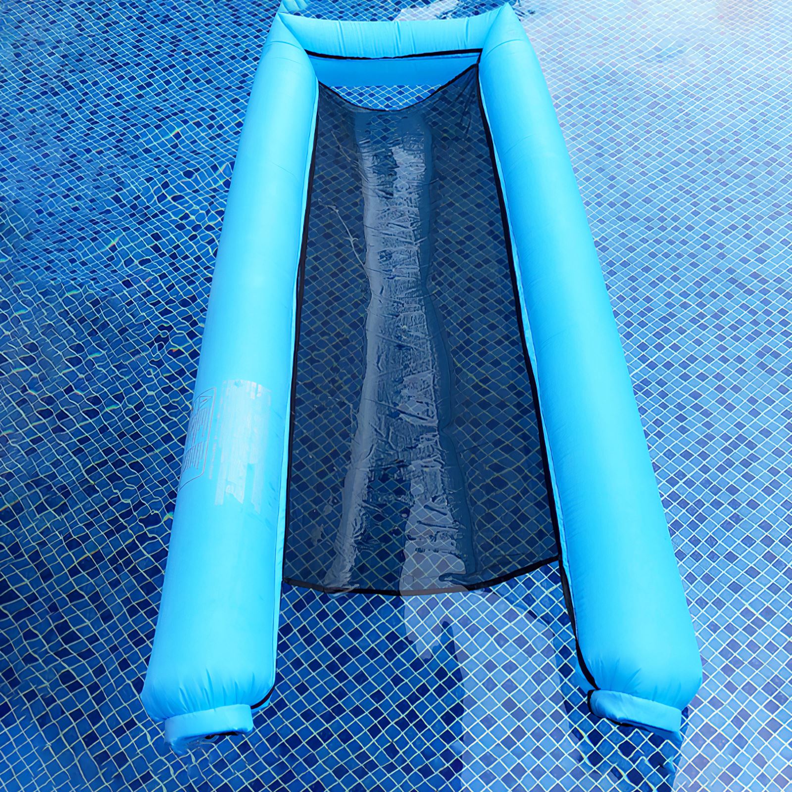 Outdoor Water Mattress Portable Inflatable Floating Lounge Float Water Hammock Swimming Pool Bed Floating Bed Sofa Light Weight