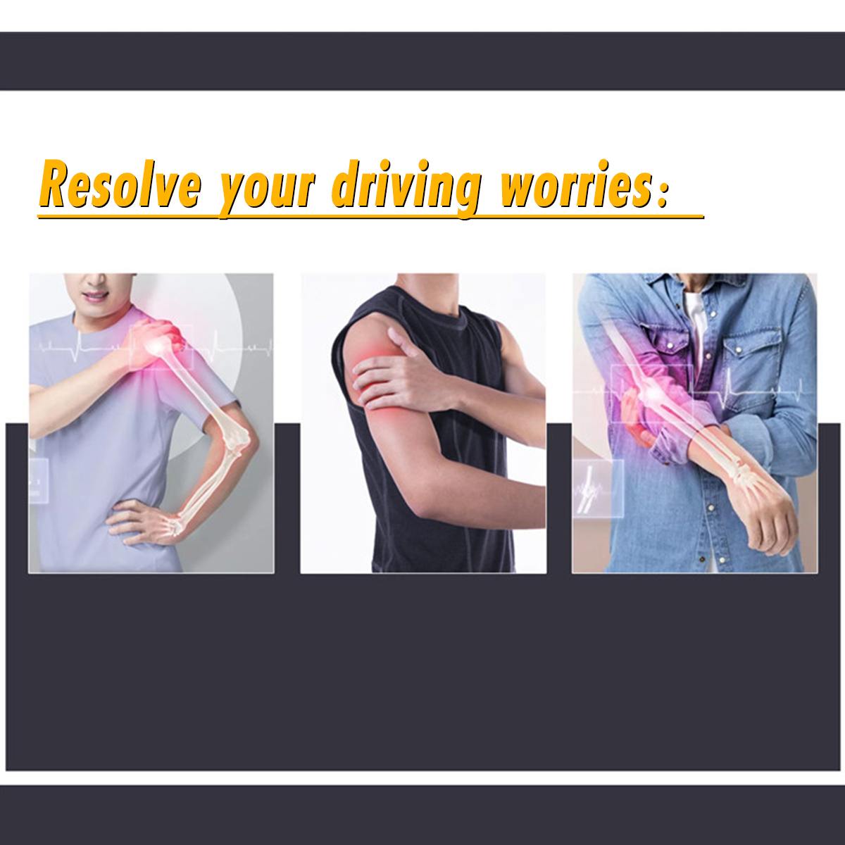 Neswest Universele-Auto Links Armsteun Elleboog Ondersteuning Verstelbare Anti-Vermoeidheid Linkerhand Armsteun Elleboog Anti Slip Mat Opslag doos
