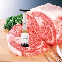 Kød mørningsværktøj kød kød mørningsmiddel nål rustfrit stål køkkenredskaber hvid køkkenredskaber
