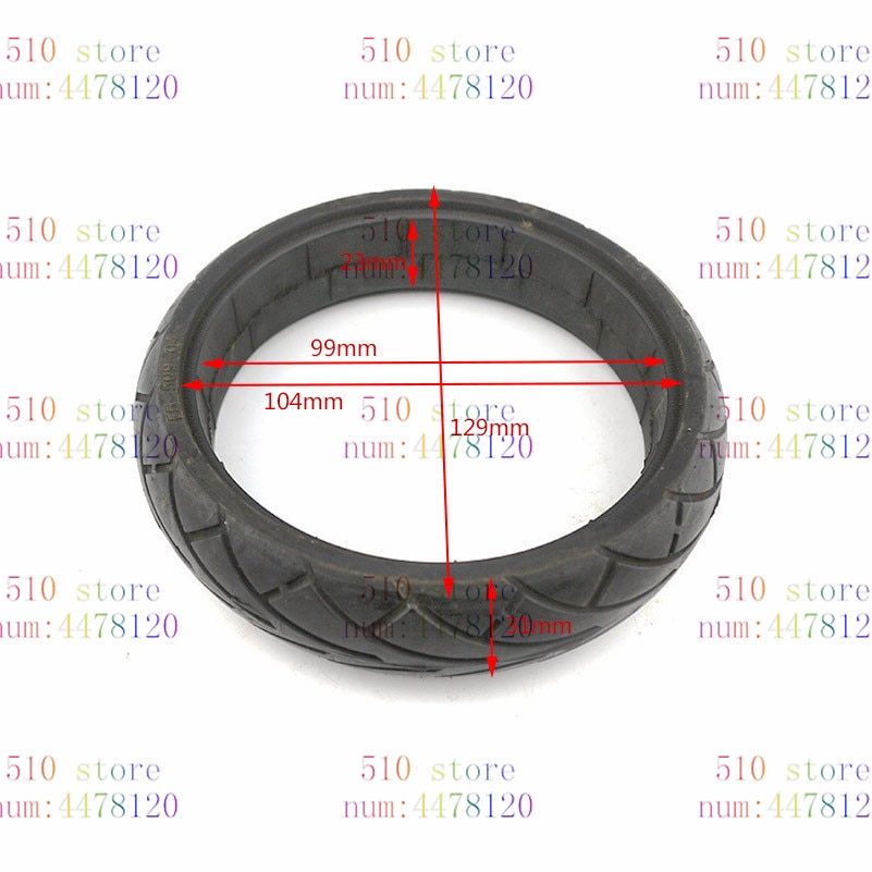 newest 5 inch tires solid tyres fit 5inch Wheelbarrow electric scooter wheels Spare Parts motorcycle part