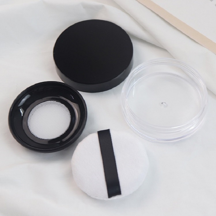 Empty Air Cushion Puff Box 1Pc Makeup Case Container with Powder Sponge Mirror for BB Cream Foundation DIY Box Portable Cosmetic: DEEP BLUE