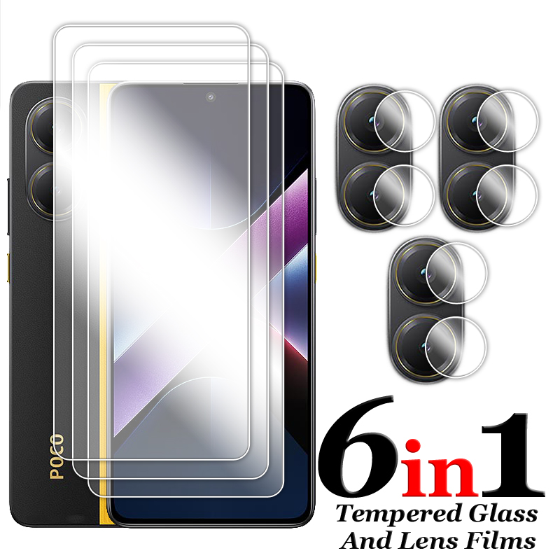 Para POCO X7 Pro 5G vidrio para POCO X7 Pro vidrio templado 6,67 pulgadas pegamento completo Protector de pantalla transparente para Xiaomi POCO X7 Pro Flim