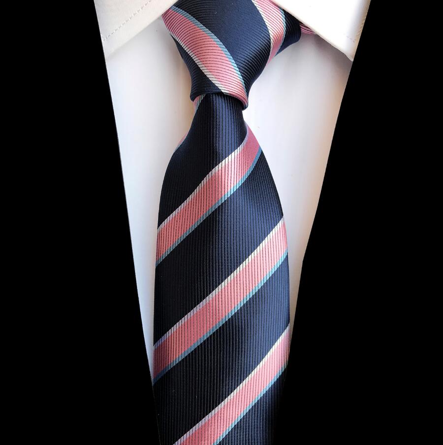 GUSLESON Neue Jacquard Woven Silk Krawatte für Männer Business Gravatas Normalen Plaid Krawatte Anzug Hochzeit Krawatten Kleidung Zubehör: 19
