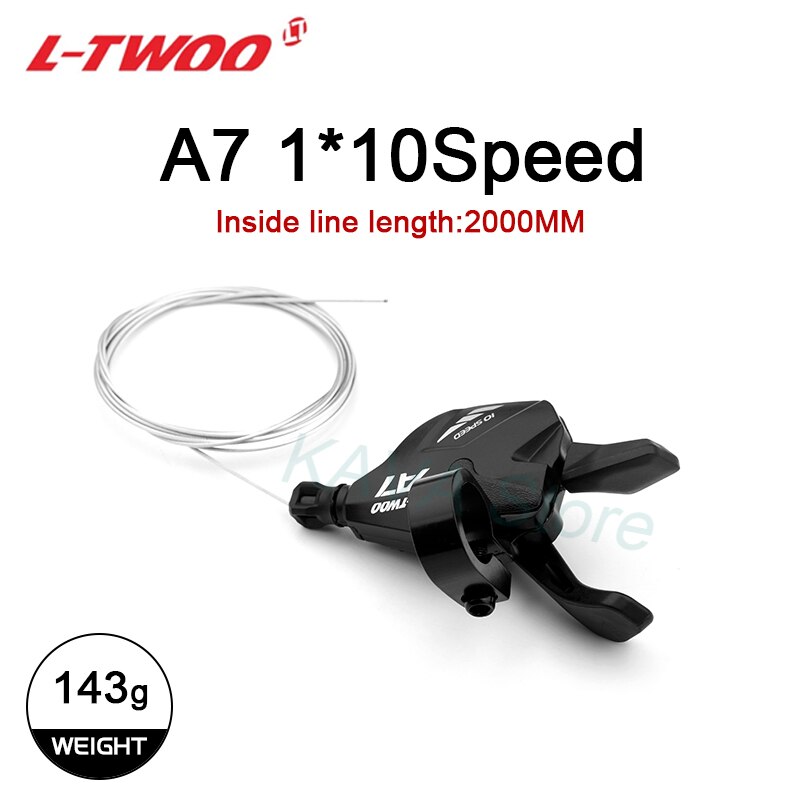 LTWOO MTB Bike Rear Derailleurs A7 10-speed Bicycle Trigger 10V Shifter Derailleurs Display for SRAM SHIMANO: 10S A7 Shifter