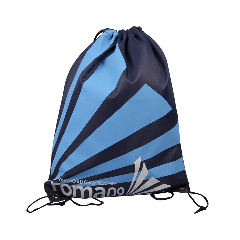 Drawstring Backpack Durable Breathable For Outdoor Sport Climbing Camping Equipment Travel Organizer Housekeeping Drawstring Bag: Blue