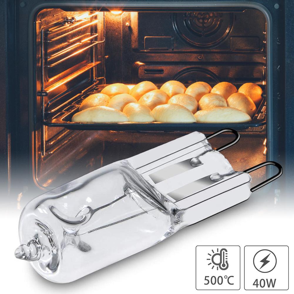 G9 40W 110V /220V Oven Light High Temperature Resistant Durable Halogen Bulb Lamp For Refrigerators Ovens Fans