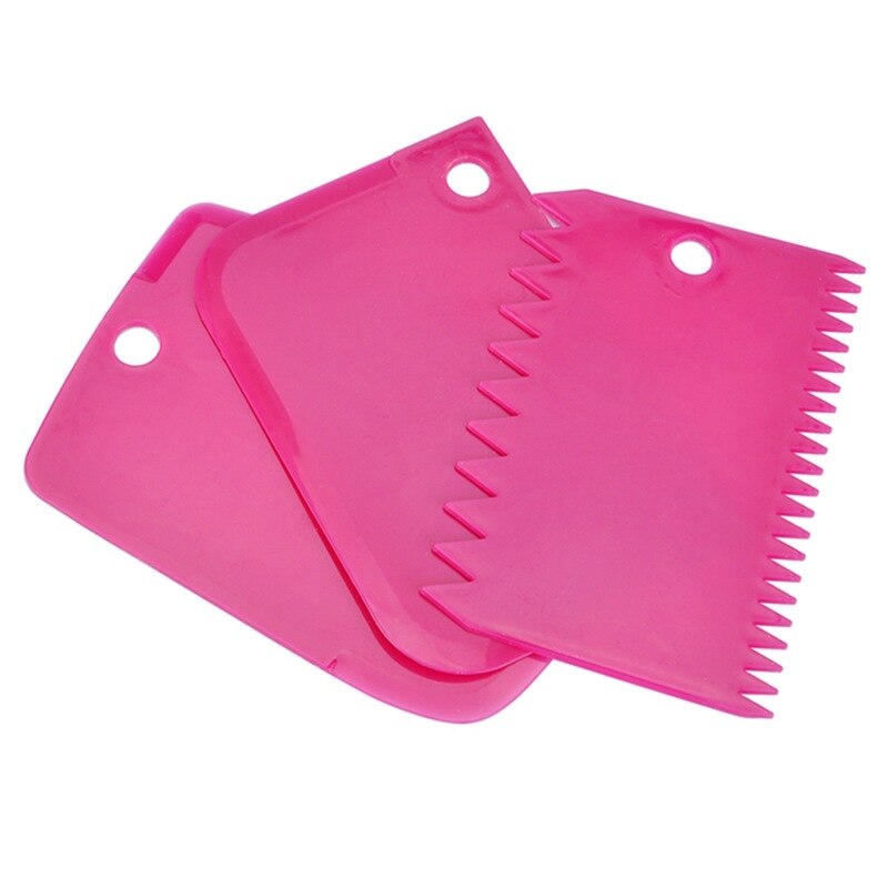 3PCS/set Pastry Dough Cutter Cake Bread Slicer Baking Pasty Tools Cake Scraper Spatula Blade: 2