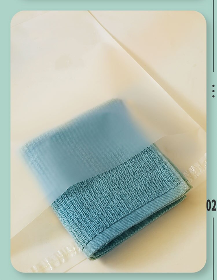 50Pcs/Lot Matte Translucent Express Bags Mail Packing Bags Envelope Waterproof Bags Poly Mailer Bags With Handle Postal Bag