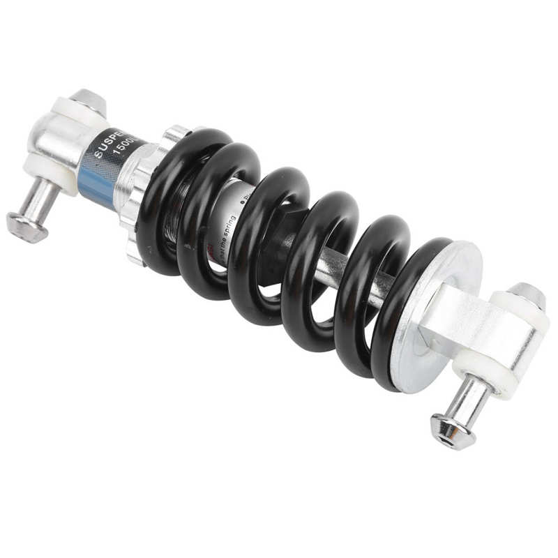 Bike Rear Suspension Damper Spring Shock Absorber Bike Shock Struts Coil Spring Shocks Absorber Suspension Damper 150mm Steel