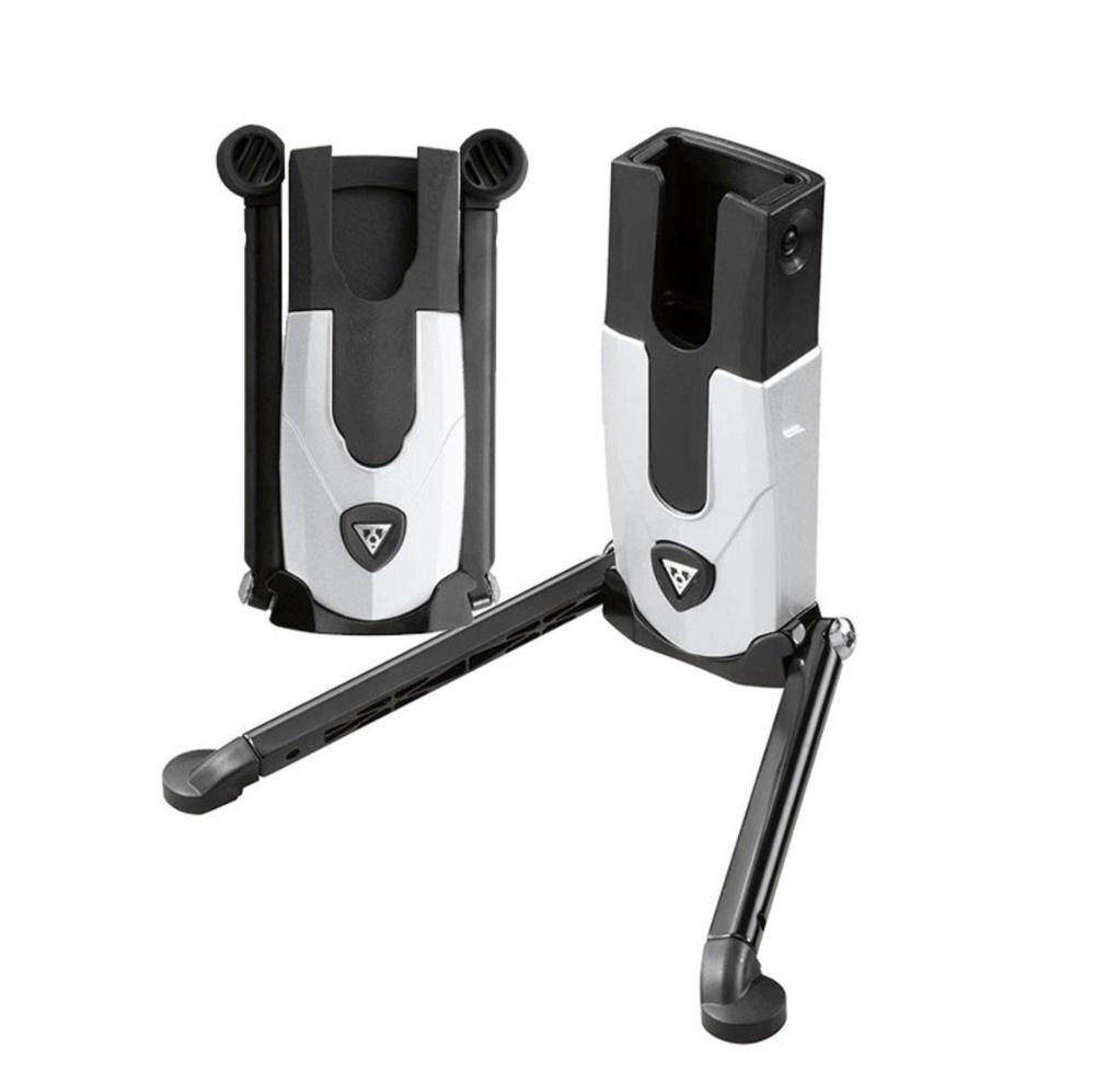 Double Leg 360-450mm Adjustable Bicycle Kickstand Aluminum Bike Side Holder Stand Parking Leg for Giant MTB Road bicycle: Default Title