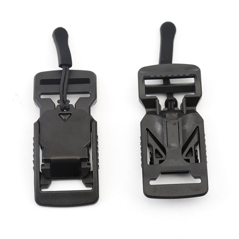 1 Pezzo Fibbia a Sgancio Rapido 20/25/32mm, Fibbia Magnetica Funzionale per Cinture, Accessori per Cinghie di Zaini e Borse da Esterno