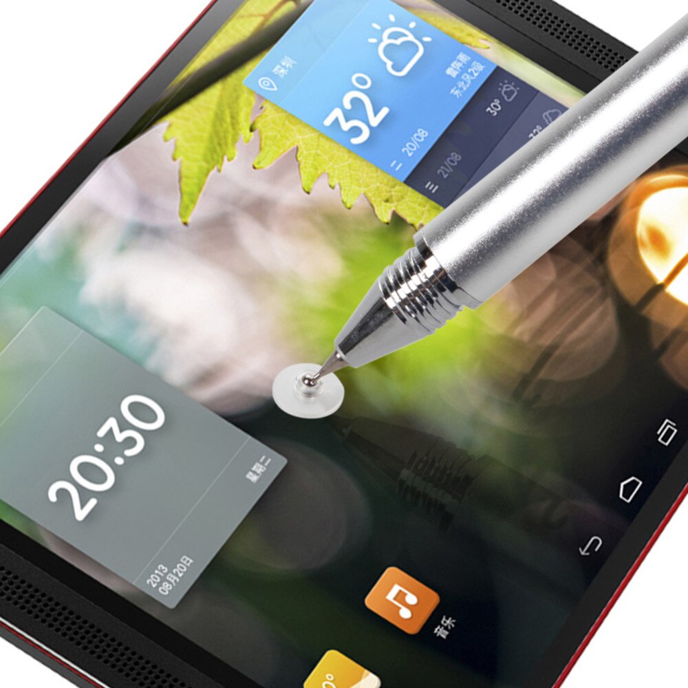 12.5cm pekskärms stylus penna fin spets rund tunn spets kapacitiv stylus penna för iphone ipad 2 3 4 smart telefon surfplatta