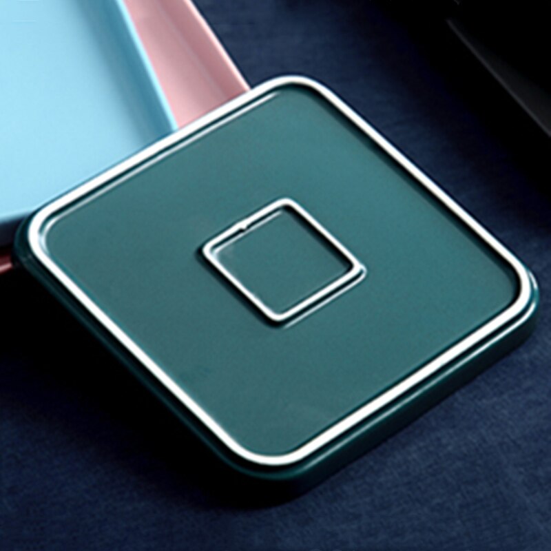 Firkantet tallerken flat keramisk servise hjem kjøkken porselen rekvisita biff matbit kake fett romantisk middagsretter