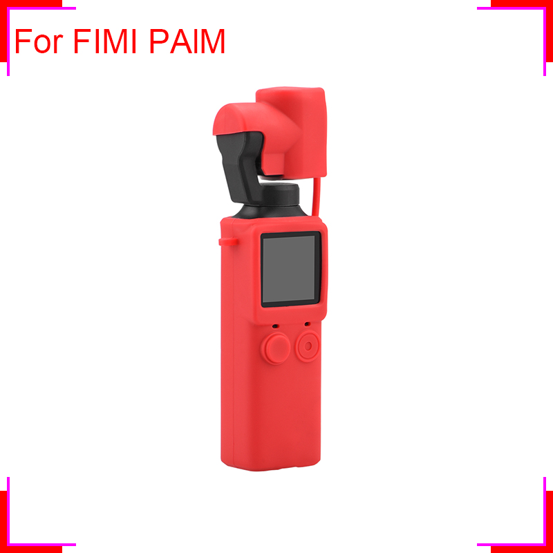 Funda protectora de silicona para FIMI PALM Accessories, funda protectora a prueba de golpes con cordón para cardán de mano,