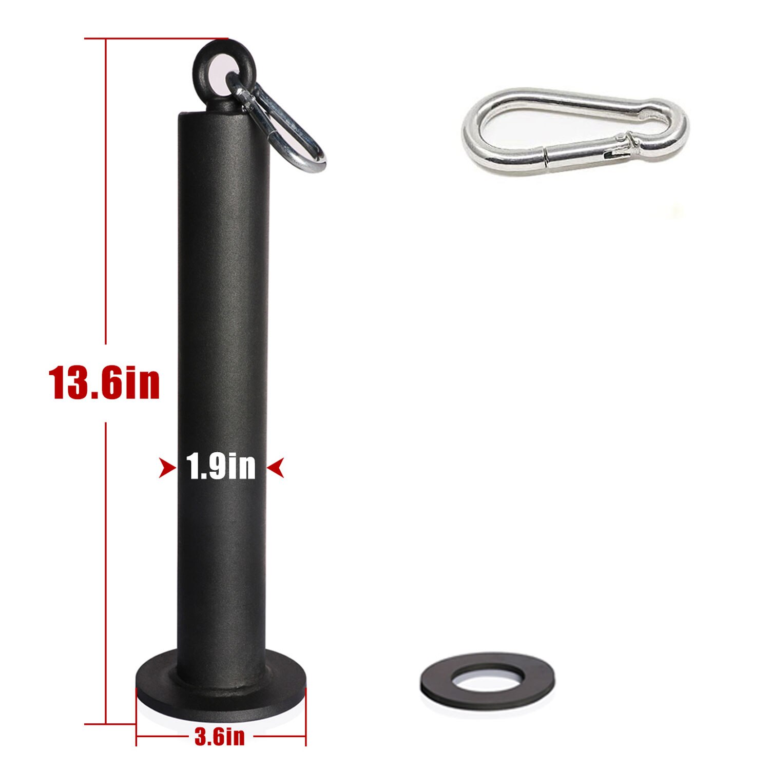 Fitness Cable Pulley System Set Weight Strength Training Equipment Wire Rope Loading Pin Rack Accessories LAT Pull Down Home Gym: F