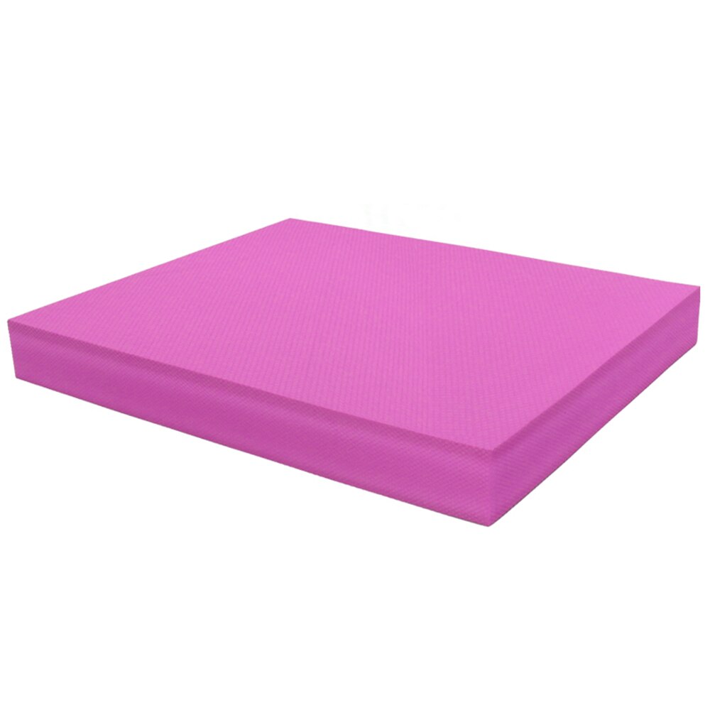 Soft Balance Pad Foam Balance Board Stability Cushion Exercise Trainer Workout yoga accessories: Pink