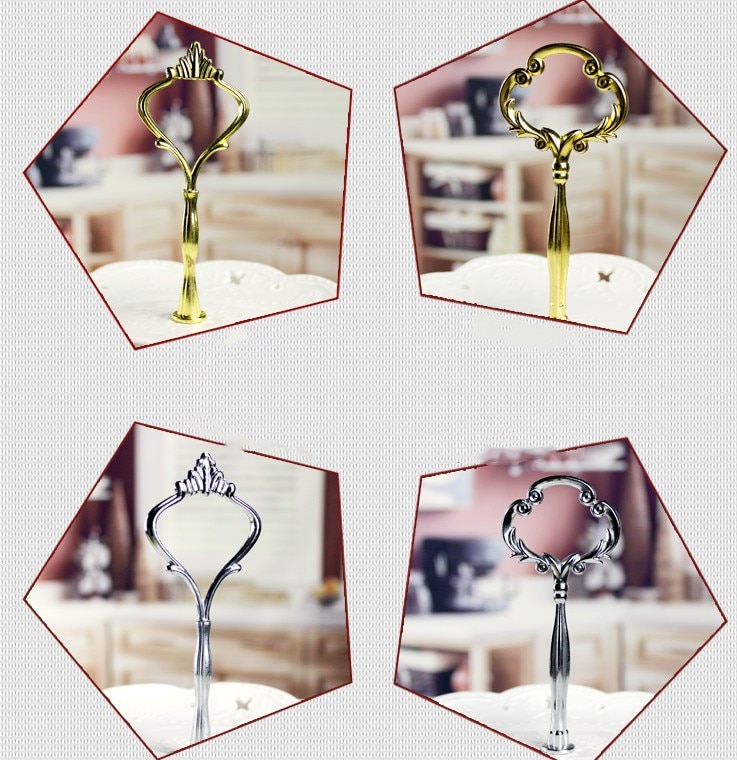 Ronde witte reliëf keramische fruitschaal europese drielaagse snackschaal taartschaal woonkamer snoepschaal plank