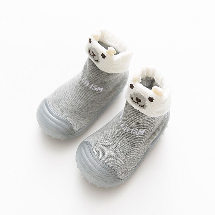 Chaussettes en caoutchouc antidérapantes pour enfants, chaussettes souples pour -né, filles et garçons,: 1