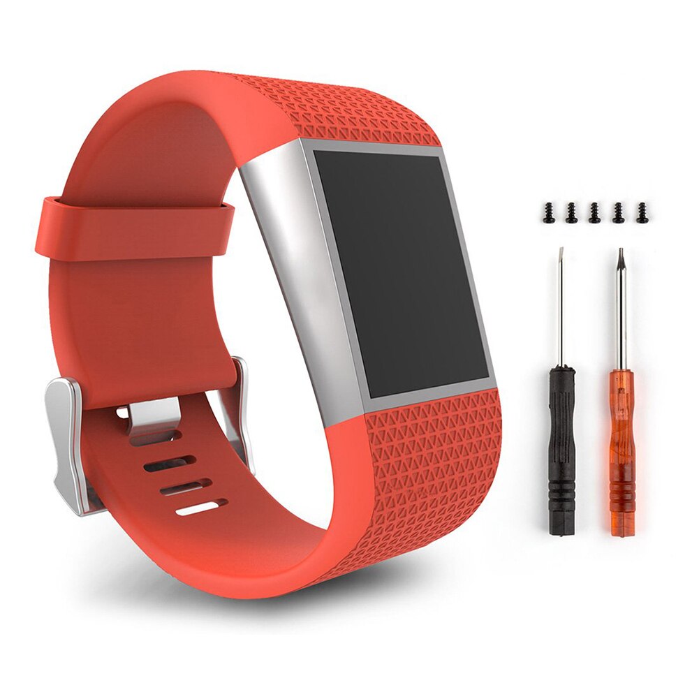 Verstelbare Vervanging een Smart Horloge Band Polsband voor Fitbit Surge