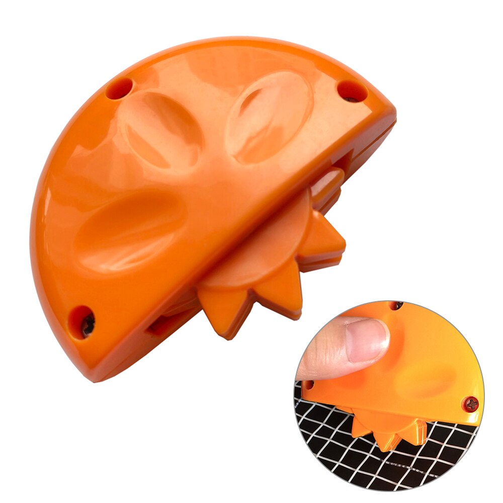 Badminton Racket String Machine Wheel Machine Stringing Tools Orange Badminton String Ball Racket Straightening Device Accessory
