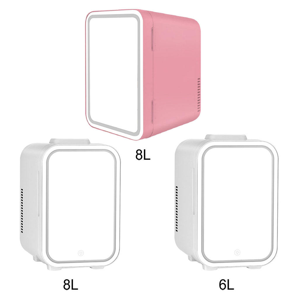 mini makijaż lodówka kosmetyczna lodówka sypialnia biuro uroda lodówka przechowywanie kosmetyków mini lodówka