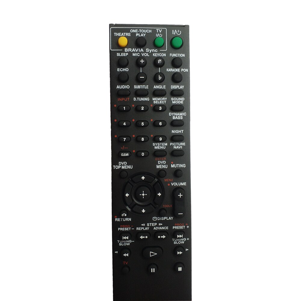 Remote Control RM-ADU047 Replaced For SONY DAV-HDX576W DAV-HDX475 DAV-HDX275 RM-ADU009 AV System