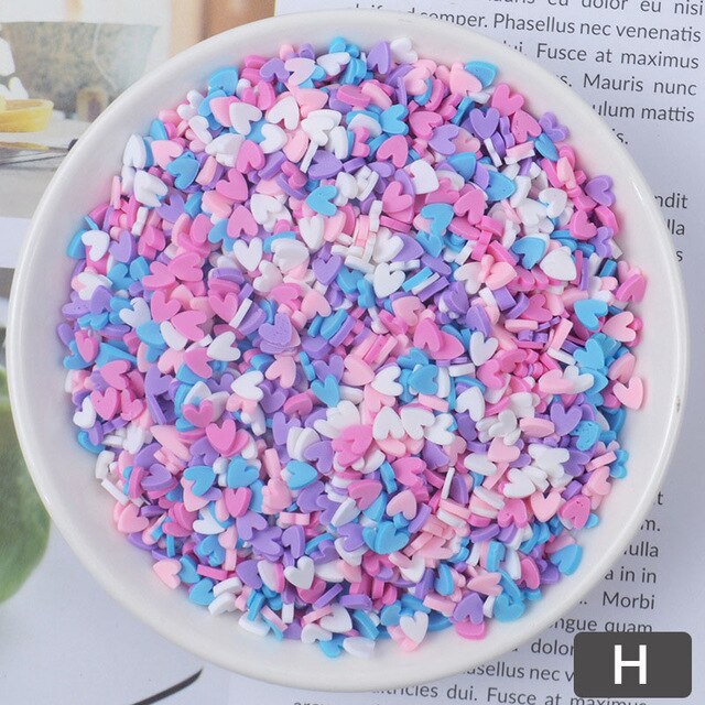 20g Bunte Perle Kugeln Hinaus Für Schleim Spielzeug Handwerk Fisch Tank Füllstoff Für Charms Hand Gum DIY Dekor Für kid Zubehör Liefert: 20g D