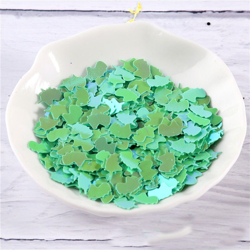5*8mm eenhoorn hoofd nagel pailletten handleiding diy materiaal feestdecoratie pailletten pvc bulk pailletten kledingaccessoires  jj319: 17