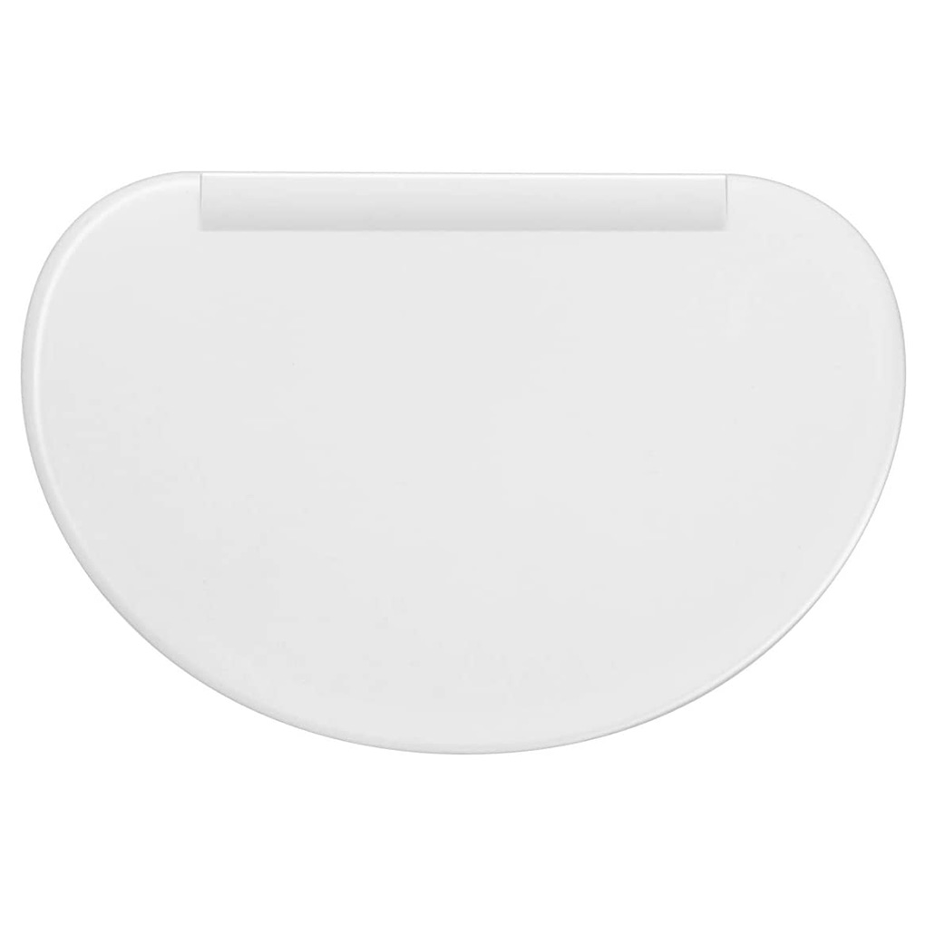 Plastic D Vorm Schraper Deeg Spatel Pizza Taart Hakken Tool Bakken Plastic Halve Cirkel Spatel: Default Title