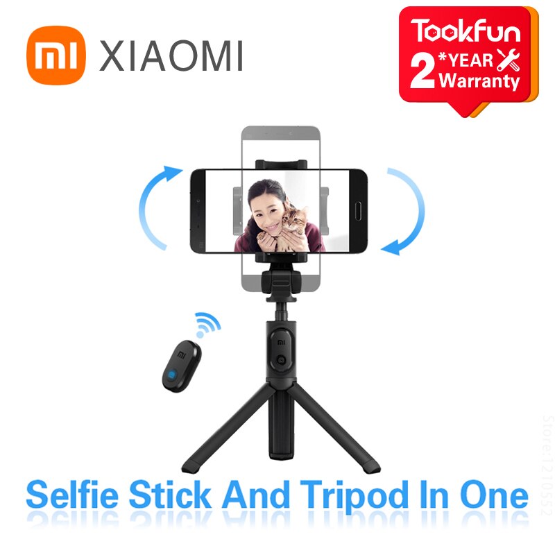 Xiaomi Beugel Selfie Stok Statief Vouw Bluetooth Bediening Met Draadloze Knop Voor Smartphone Compatibel Android & Ios