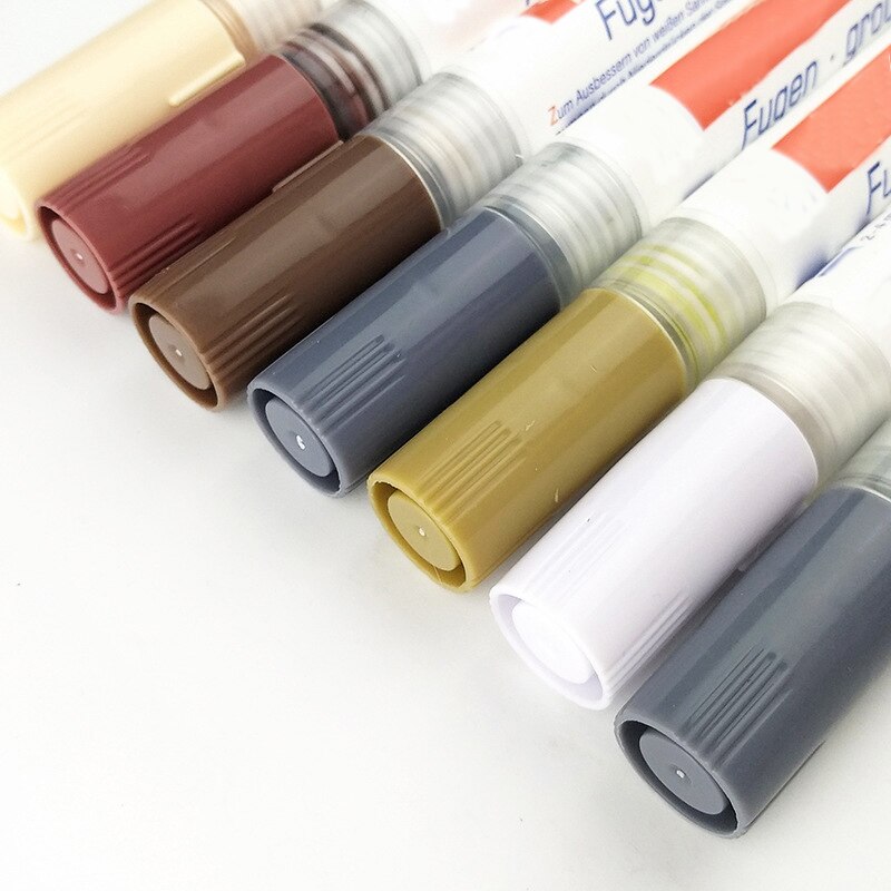 Tile Grout Coating Marker Wall Floor Ceramic Tiles Gaps Repair Pen L23