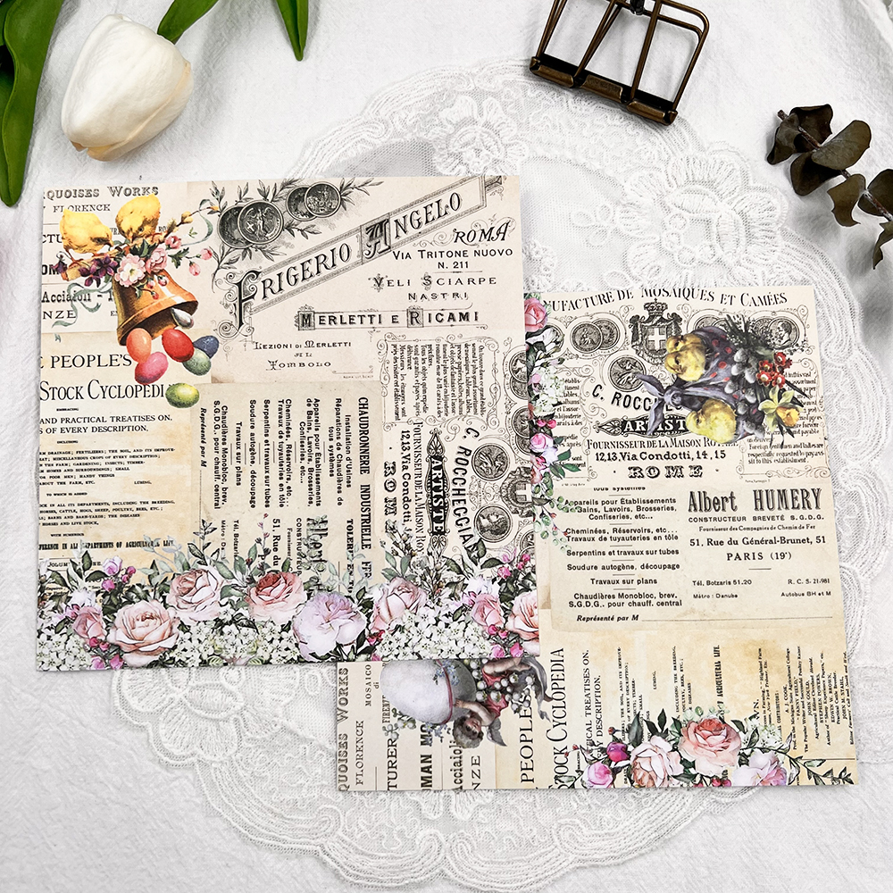 Easter Rabbit Series Material Craft Paper Packs Scrapbooking Happy Planner DIY Card Decoration Photo Albums