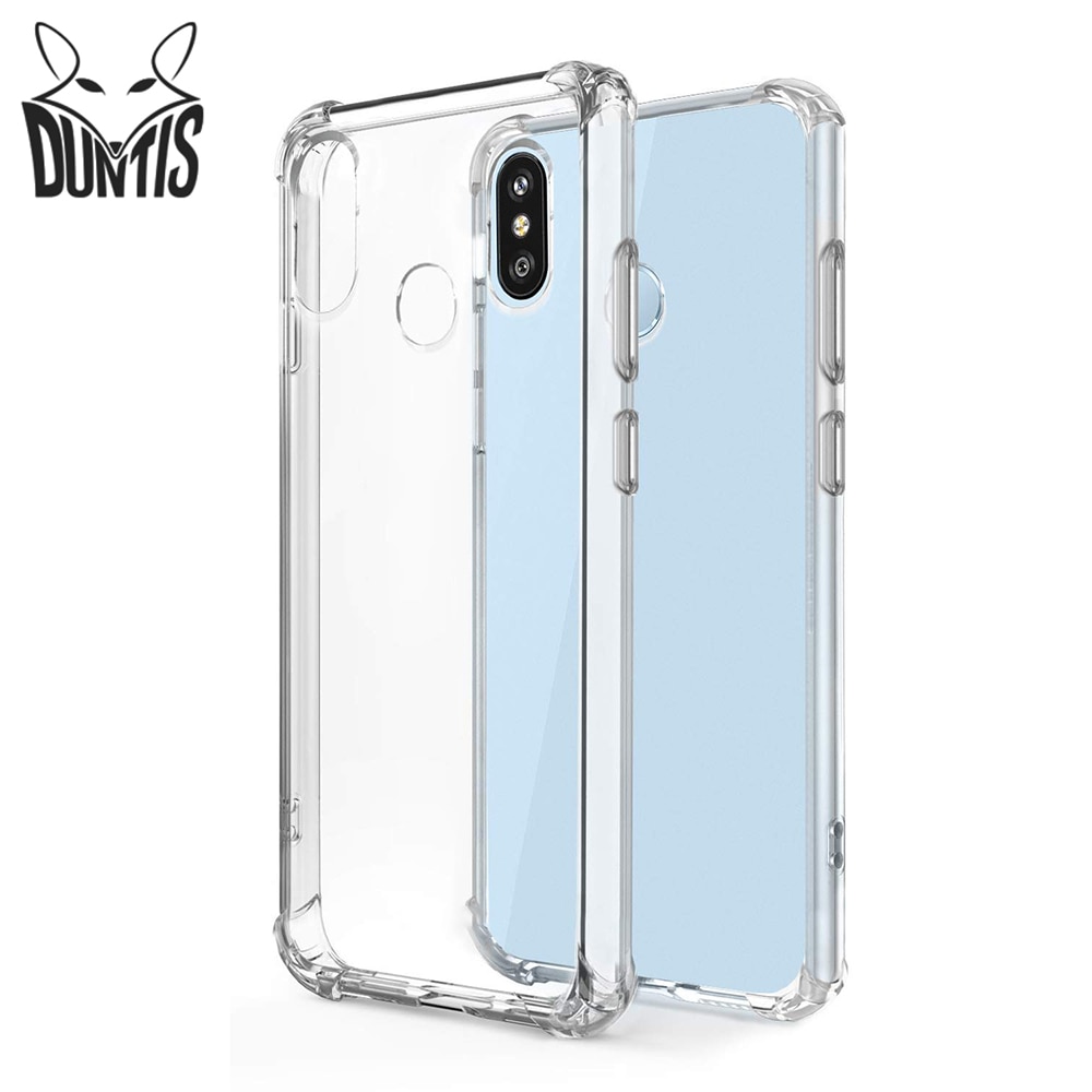 Funda trasera del teléfono para Xiaomi Mi A2, funda de teléfono para Xiaomi transparente a prueba de golpes