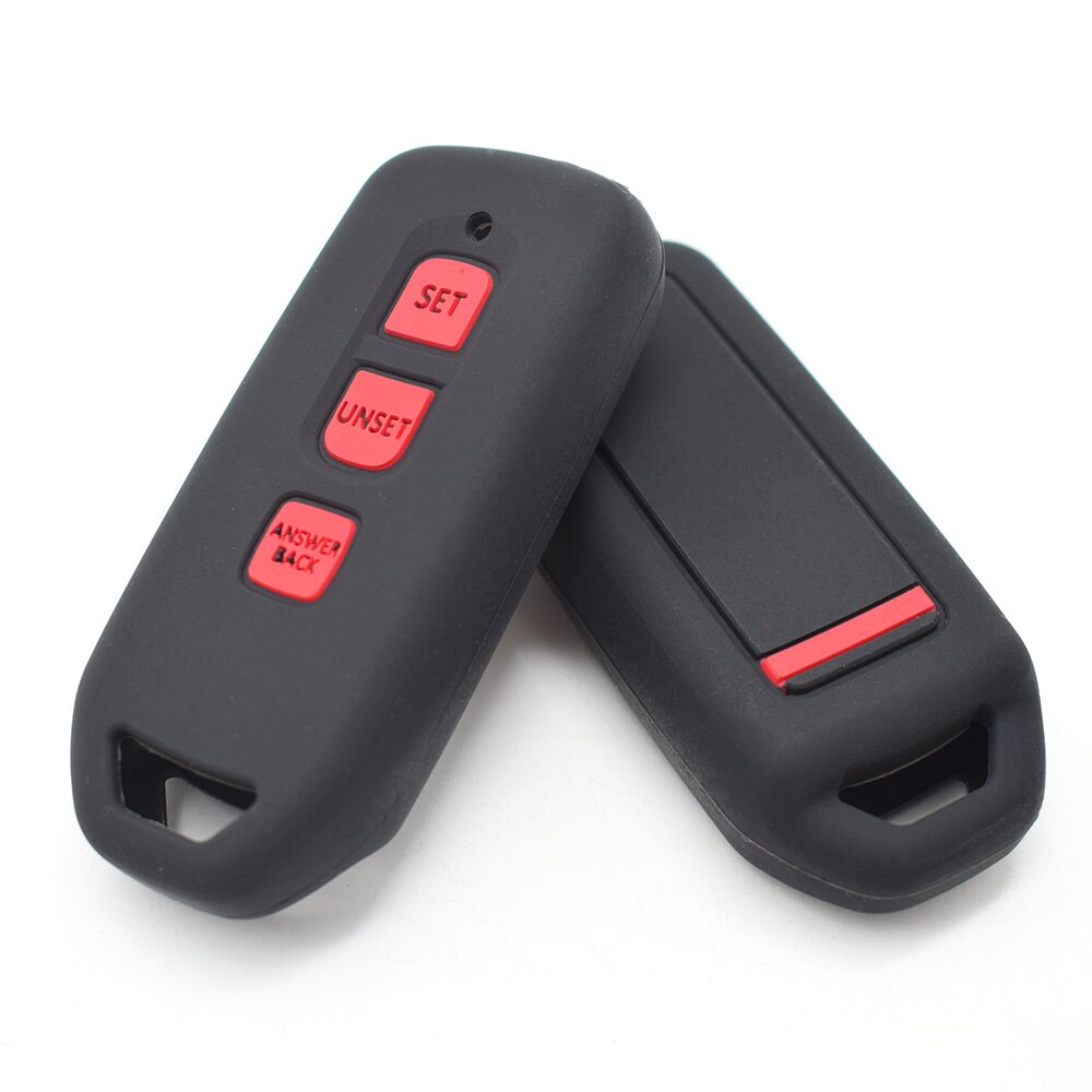 3 Buttons Silicone Motor Remote Key Fob Case For Honda Vario Scoopy Monkey PCX 125 150 153