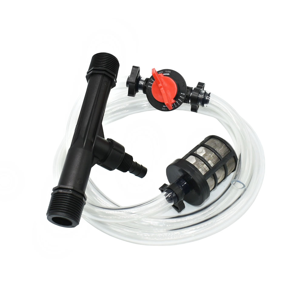 1/2" 3/4" 1" 1.5inch Thread Agriculture Irrigation Venturi Fertilizer Injector set Greenhouse Irrigation Fitting Ozone Injector