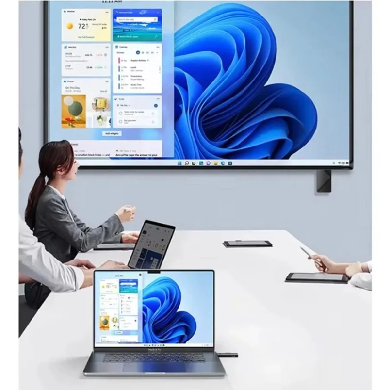 50M 1080P HD HDMI-Kompatibel Wireless Screen Projektor Wireless Video Sender Empfänger Adapter für Laptop TV Projektor