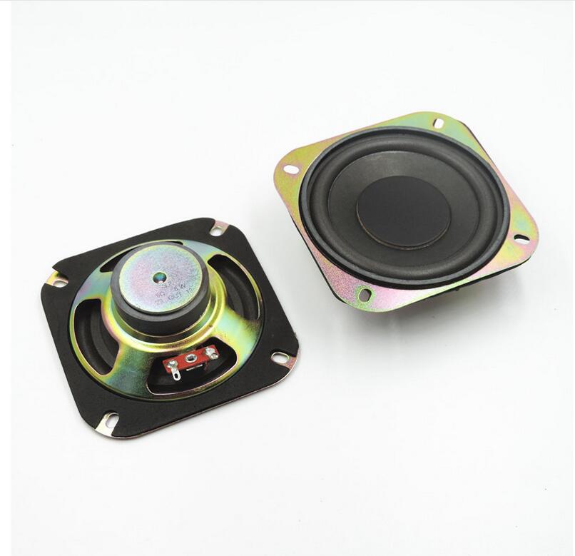 2PCS 4 inch 6Ohms 8W Loudspeaker Pure Heavy Bass Subwoofer Speaker 6 ohm Full Range Speaker Home Theater Stereo Radio